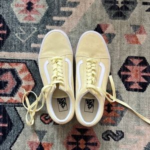 Yellow Vans size 8